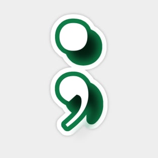 Semicolon 2 Sticker